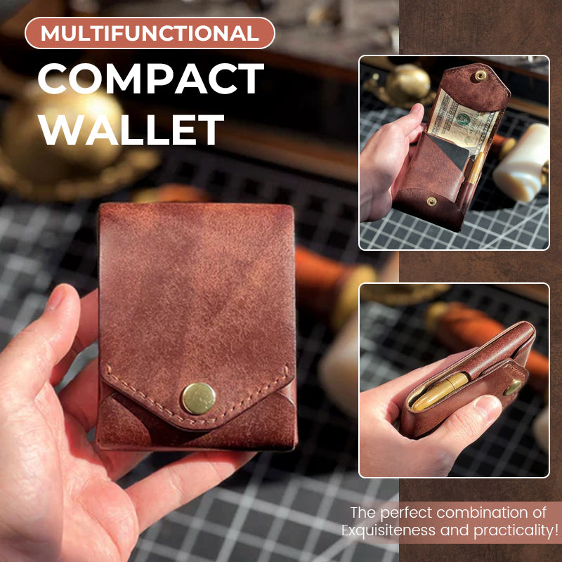 🎄Christmas Promotion-49% OFF🎄 Multifunctional Compact Wallet