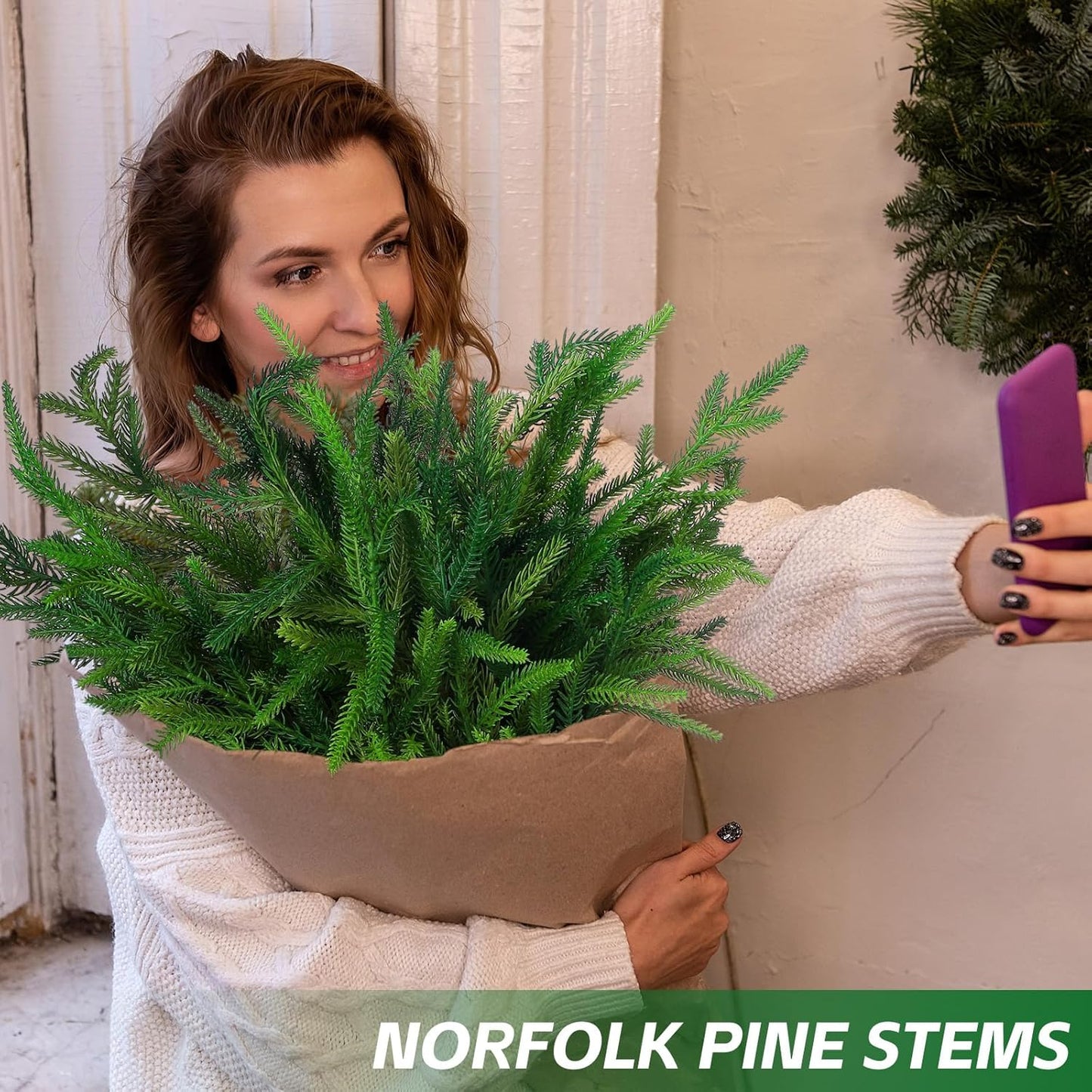 🎄Early Christmas Special 49% 🎄Norfolk Pine Branch-🎄Norfolk Pine Branch